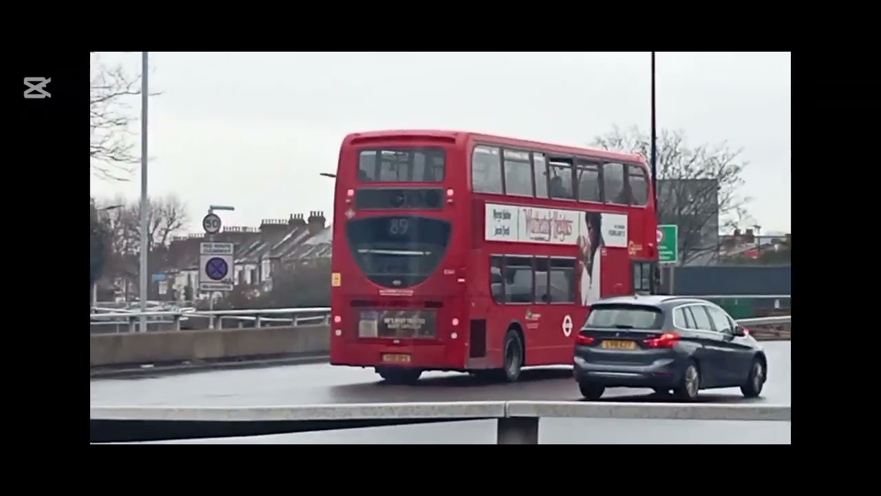 London Buses in the rain at Sun-in-the-Sands Roundabout: 1/2/26 (ft. EX FIRST E400 ON ROUTE 178!!!!)