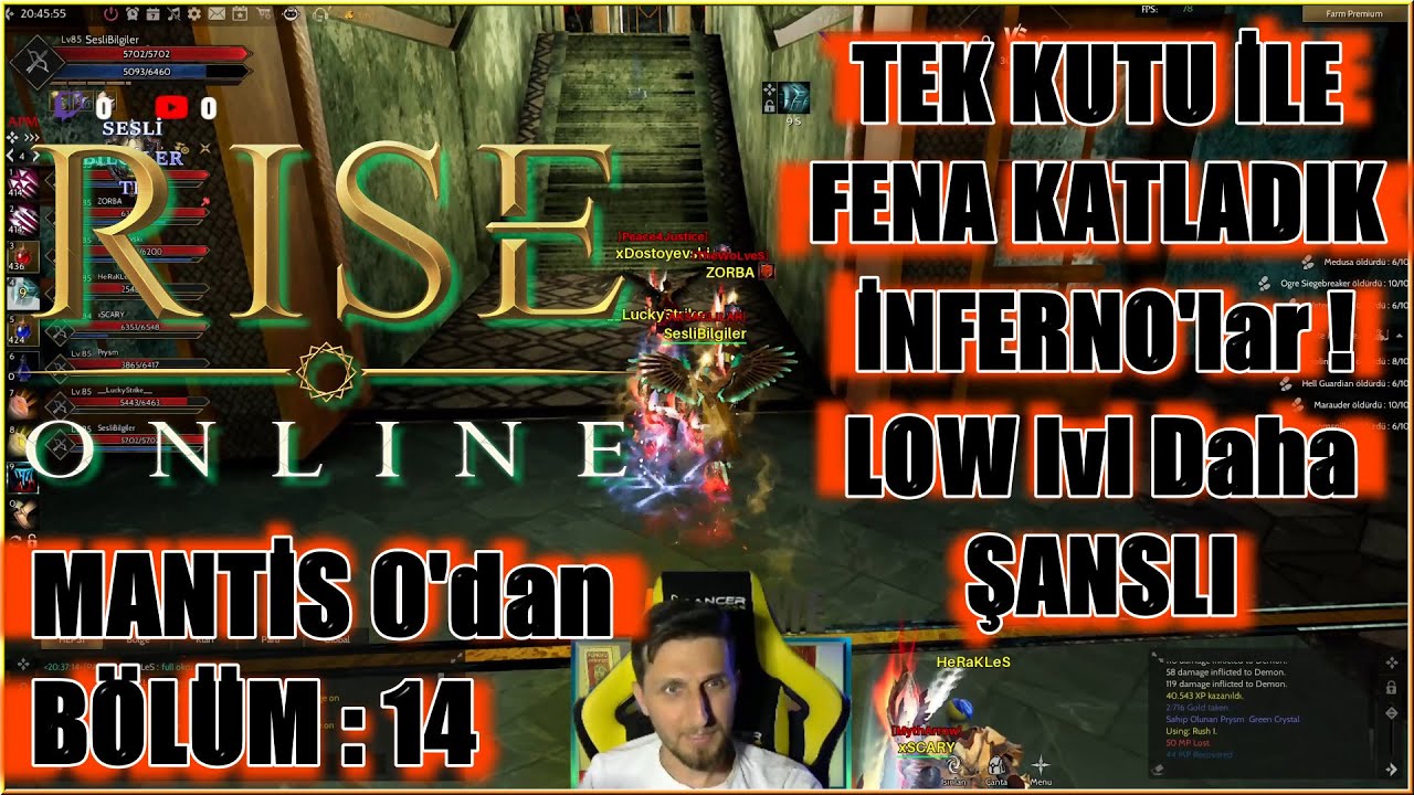 Mantis 0'dan Okçu Bölüm 14 - Kutudan Tek'de Süper drop ! İnfernolar Yordu Bea ! - Sesli Bilgiler TR