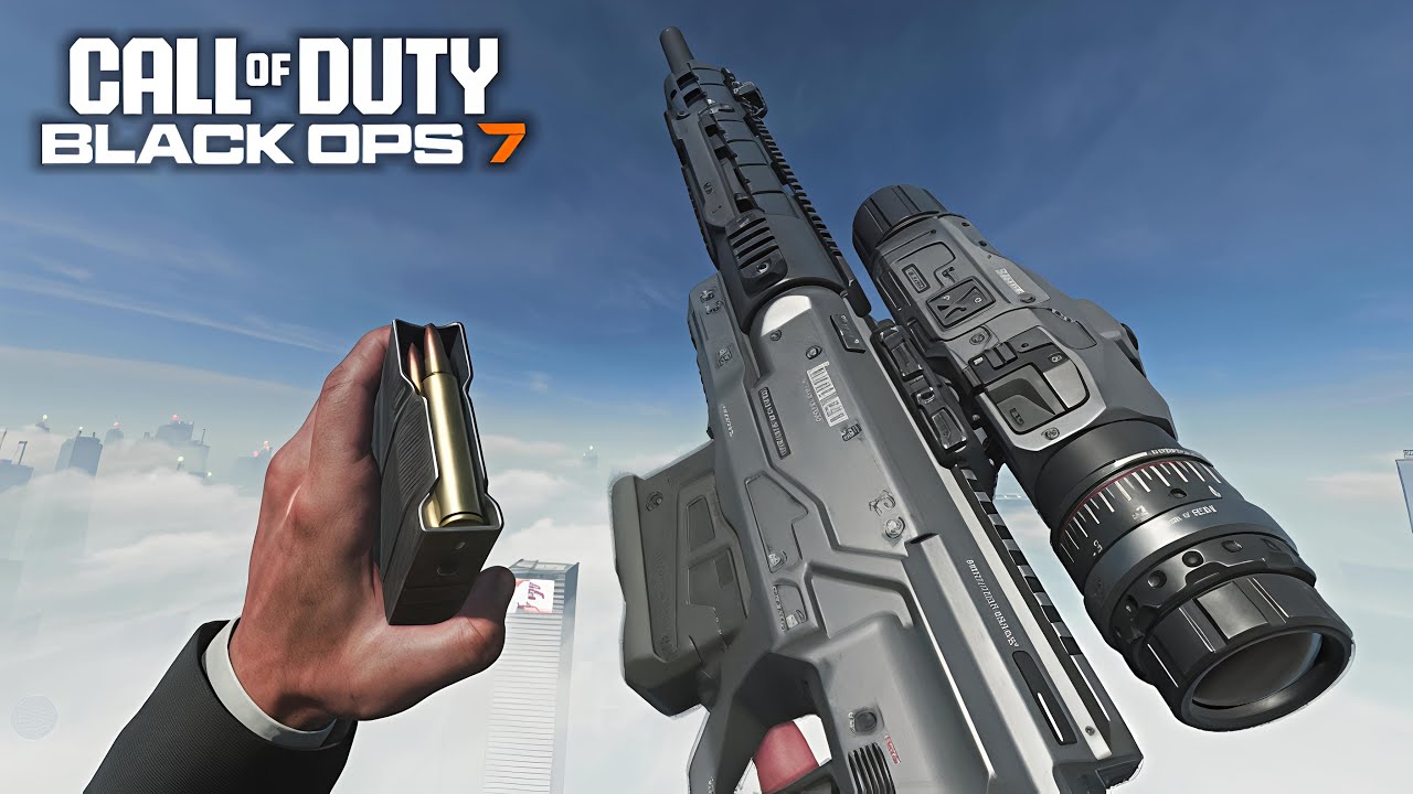 Call of Duty Black Ops 7 - All Weapon Sound and Reload Animation