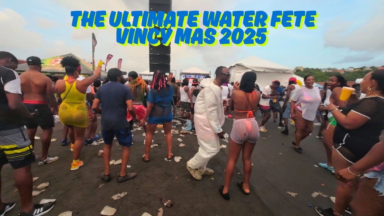 THE ULTIMATE WATER FETE | WATERWORLD | VINCY MAS 2025