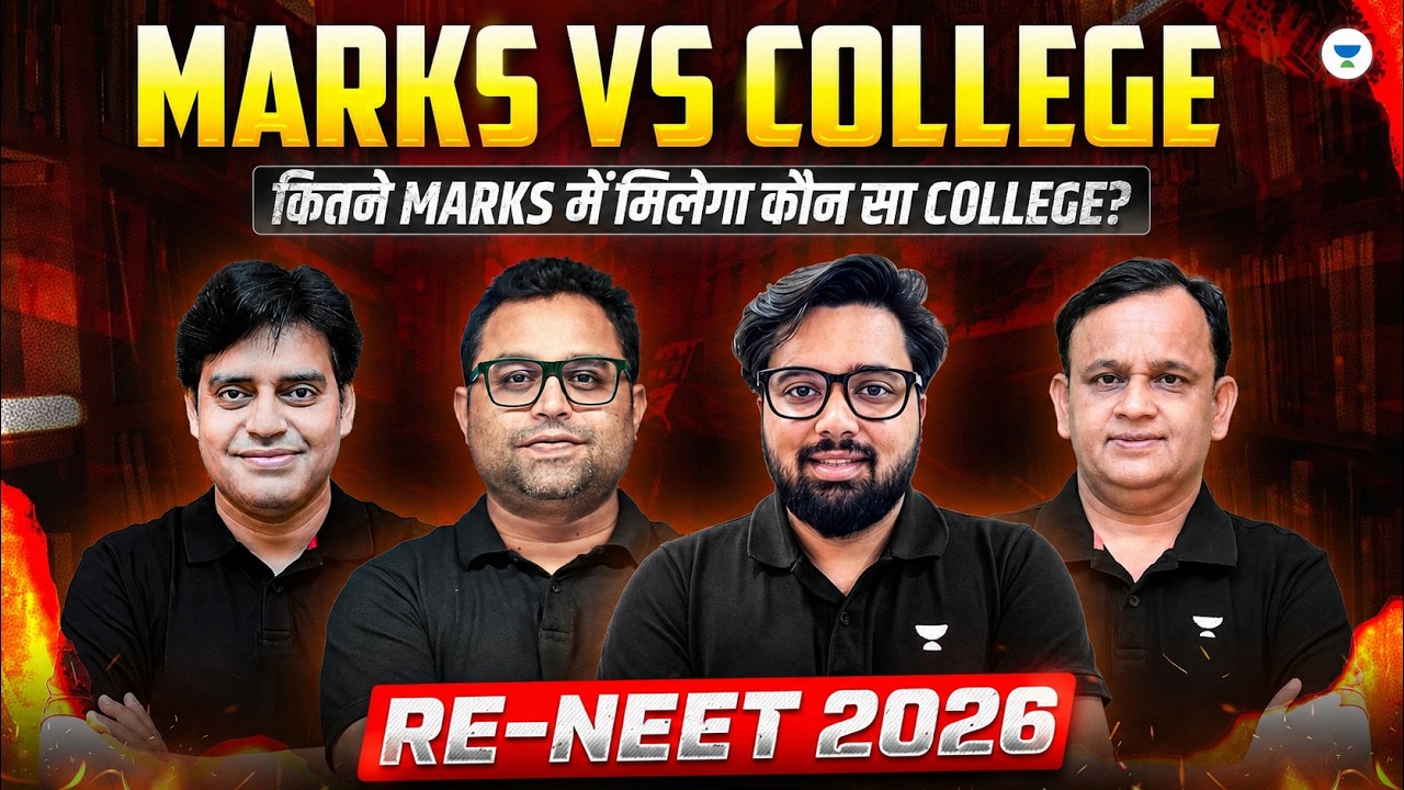 RE-NEET 2026 Marks vs College 😱 Government College Cut-off Explained | Unacademy NEET Toppers