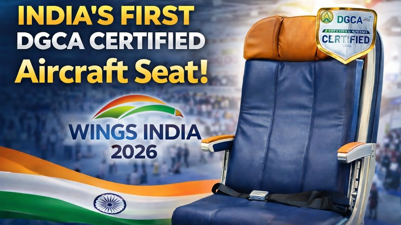 How India Built Its First DGCA Certified Aircraft Seat 