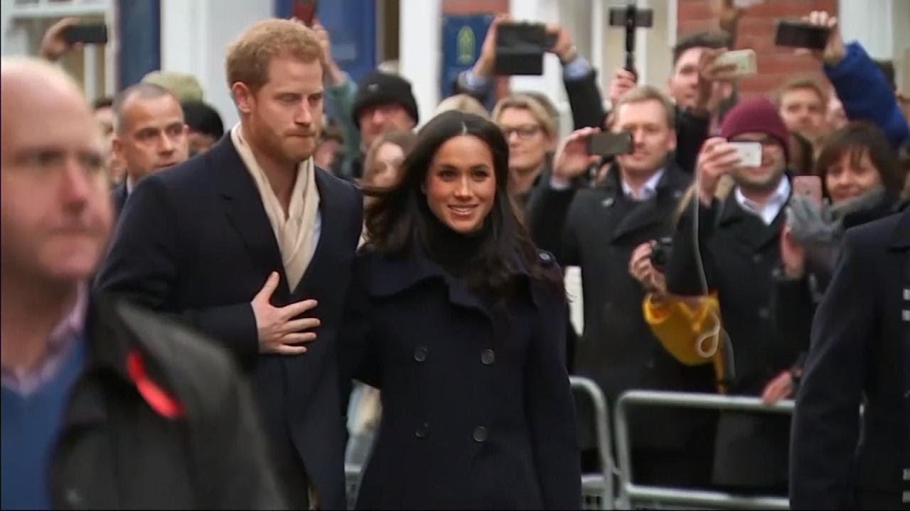 Prince Harry and Meghan Markle Make First Public Appearance Since Announcement