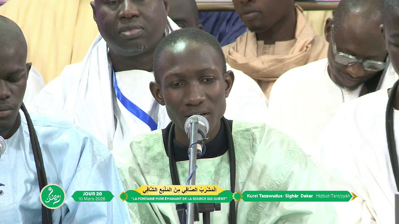 Tawbatou nassouh Kurel Tazawwudus Sighâr Dakar Hizbut-Tarqiyyah 19e Jour Ramadan 2026/1447.h
