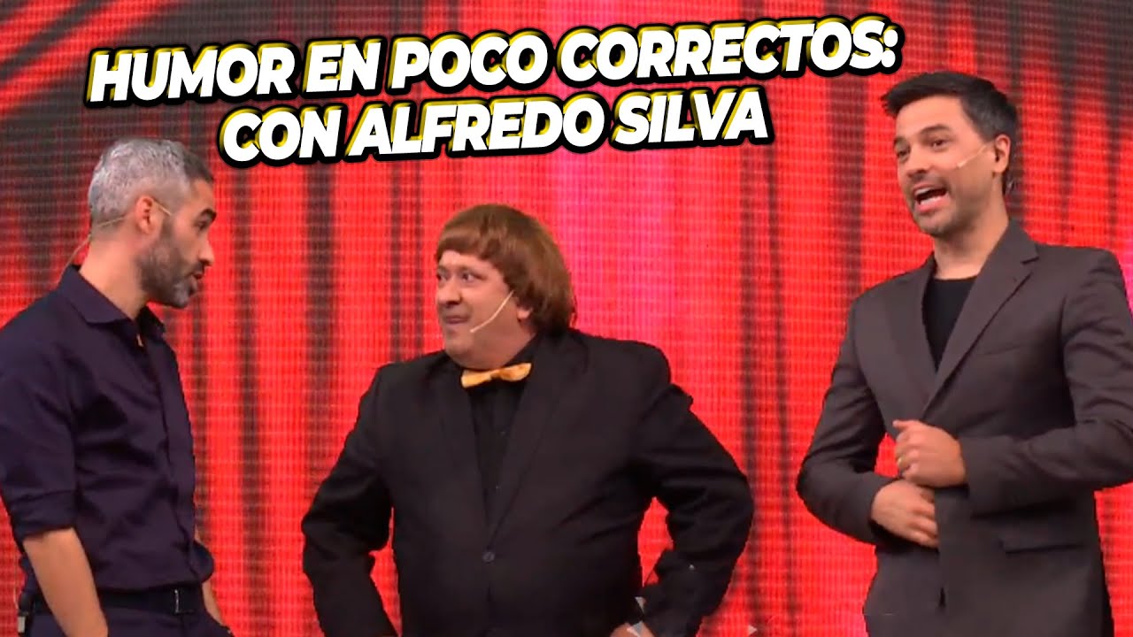 Alfredo Silva y una catarata de chistes que hizo reír a todos en Poco Correctos