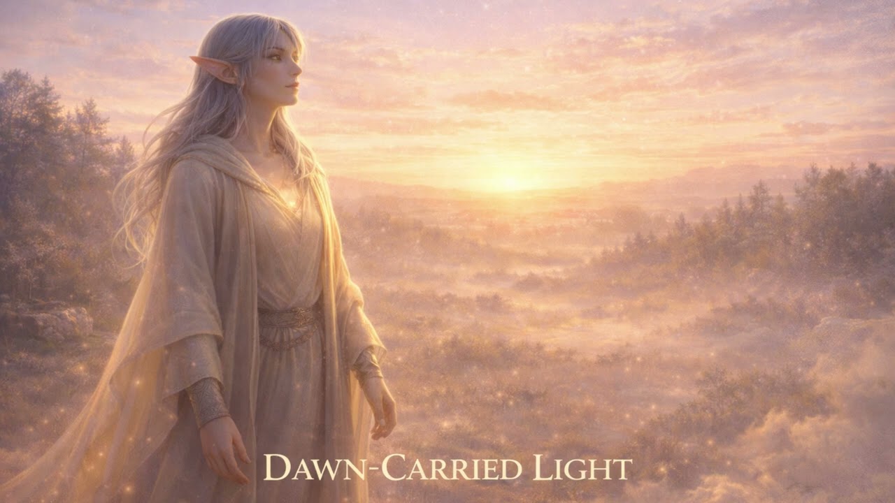 Dawn-Carried Light — Noriael Lumaethir | Lunariel Elven Dawn Hymn (Fantasy Ambient)
