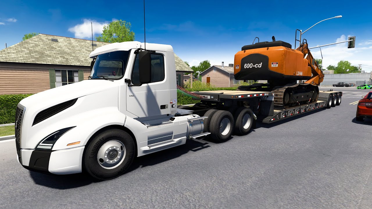 Cozy & Scenic Excavator Transport | ATS 1.56 | Carson City to Reno