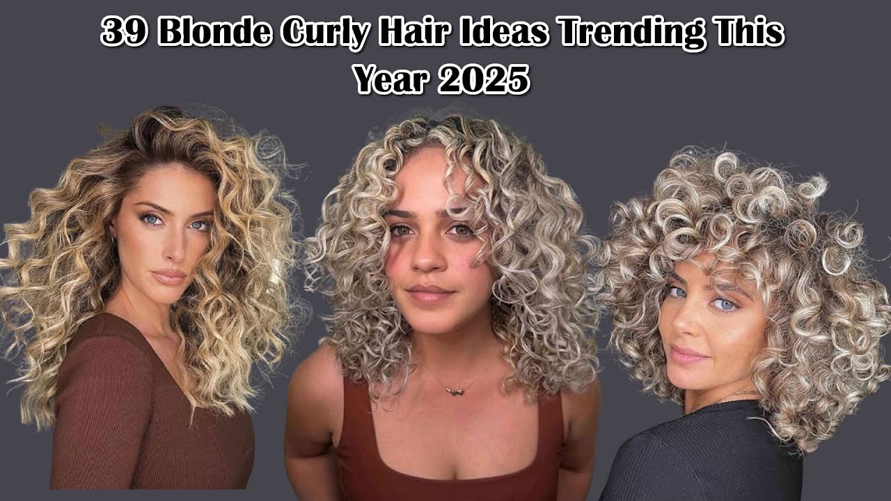 39 Blonde Curly Hair Ideas Trending This Year 2025