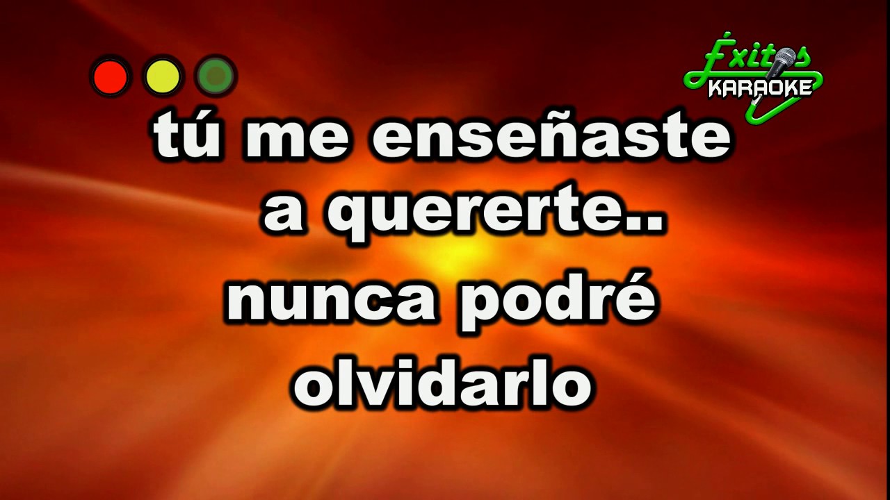 🔴 TÚ ME PIDES QUE TE OLVIDE  [KARAOKE] HD - COMPLETO