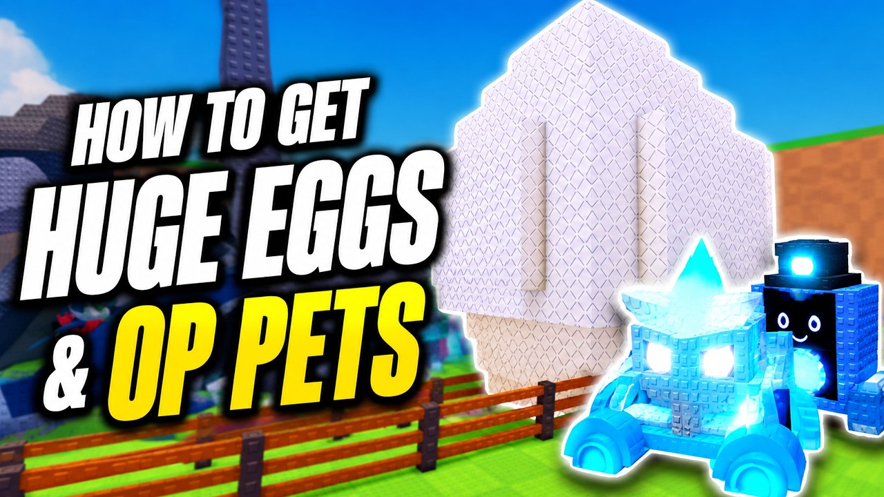 How to GET HUGE EGGS & OP PETS in STEAL AN EGG Roblox
