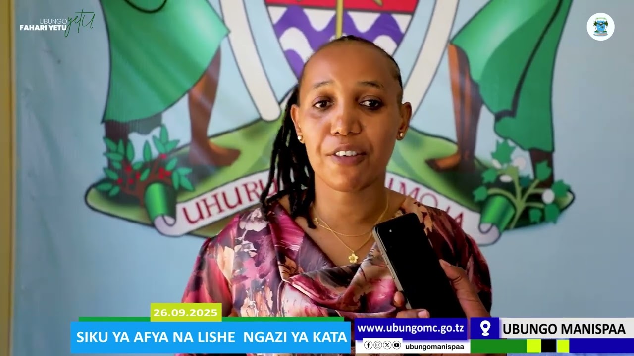 UBUNGO YAJIPANGA KUADHIMISHA SIKU YA AFYA NA LISHE | WANANCHI WAASWA KUJITOKEZA KUPATA ELIMU