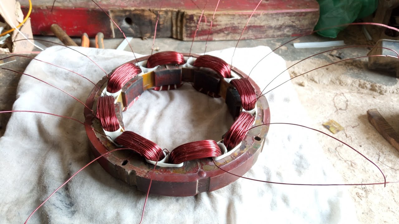 30kva acsiter rewinding steps.