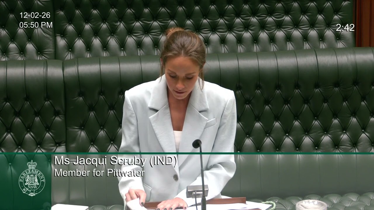 Private Members Statement - Cost of Living - Jacqui Scruby MP 12 February 2026