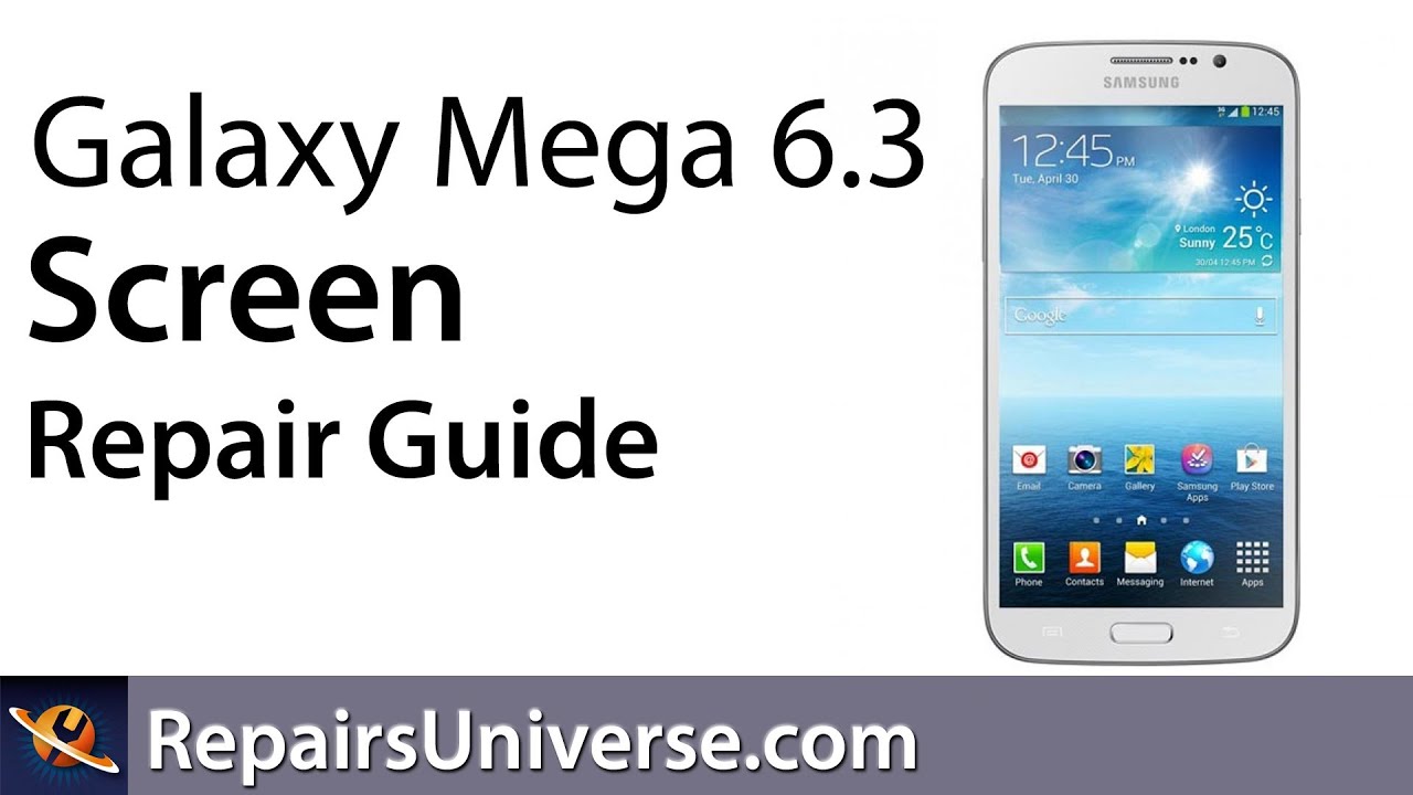 Руководство по замене экрана Samsung Galaxy Mega 6.3