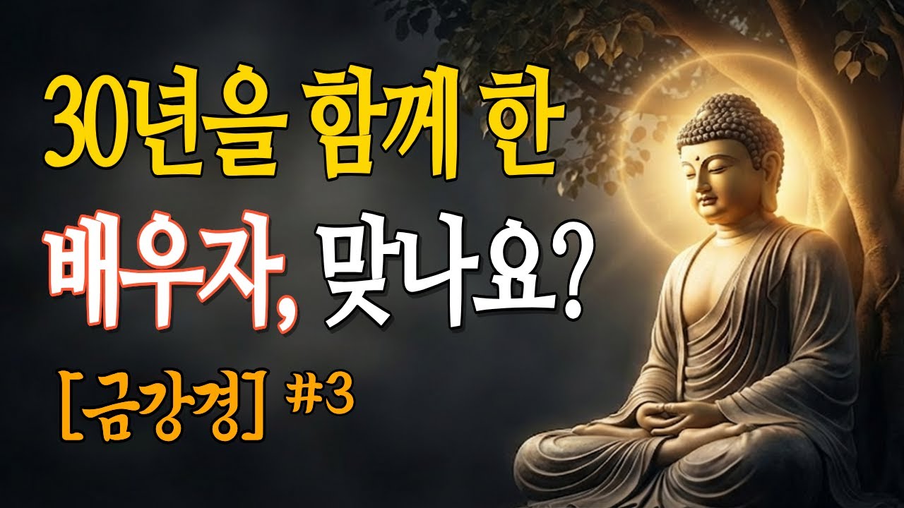 금강경 3강:  틀을 깨라 -보이는 것이 전부가 아니다 |  알아차림의 순간 |부처님 말씀 | 금강경해설 | 인간관계