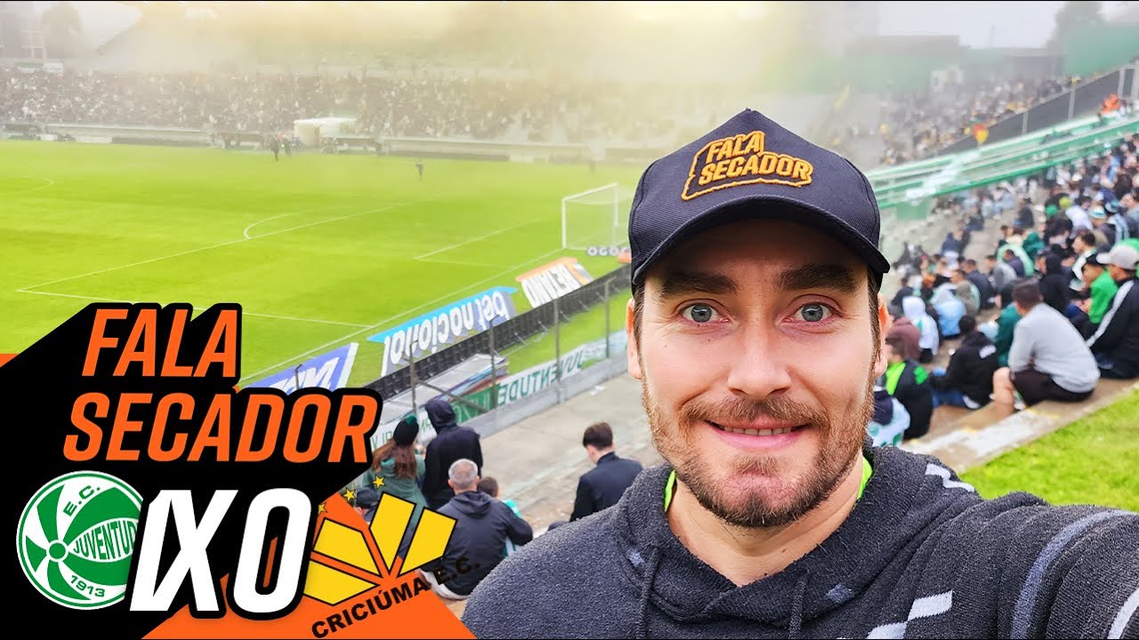 JACONERO VENCEU O CARVOEIRO /  JUVENTUDE 1 X 0 CRICIÚMA / VLOG 166