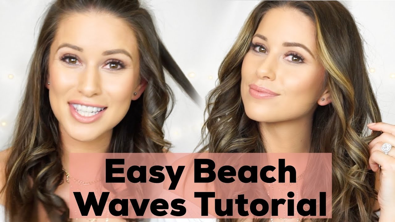 PERFECT BEACHY WAVES TUTORIAL | Beauty With Nia