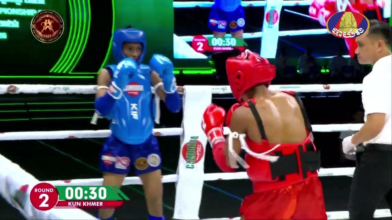 Cambodia 🇰🇭 vs 🇲🇨 Indonesia | KUN KHMER WORLD CHAMPIONSHIP