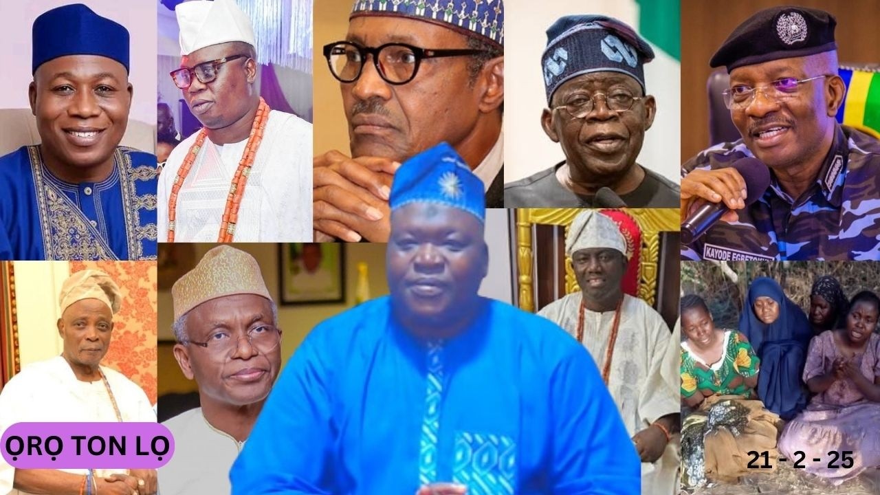 HAA! FULANI TI KOSI PANPE NI ILE YORUBA O !  ASIRI GBOGBO WON TI TU O!  IGBESE TO KAN RE O !