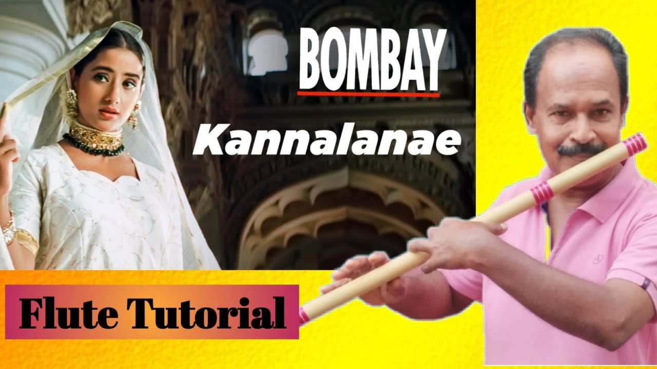 Kannalanae enathu kannai...|| Flute Tutorial In Malayalam..|| Antony Poomkavu..||