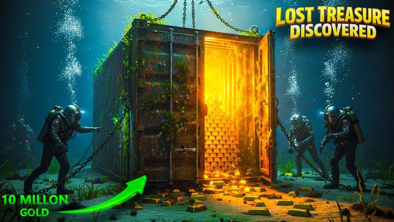 Gold Found Under the Sea | $230 Million Inside a Sealed Container