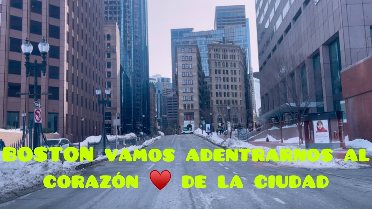 RECORRIENDO BOSTON vamos disfrutando conociendo la ciudad hermoso paseo para disfrutar de CONOCER 