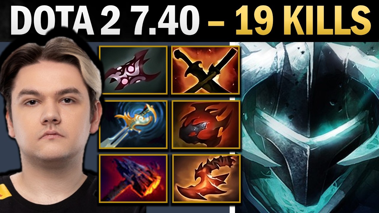 Chaos Knight Pro Carry with 19 Kills and Echo - Dota 7.41