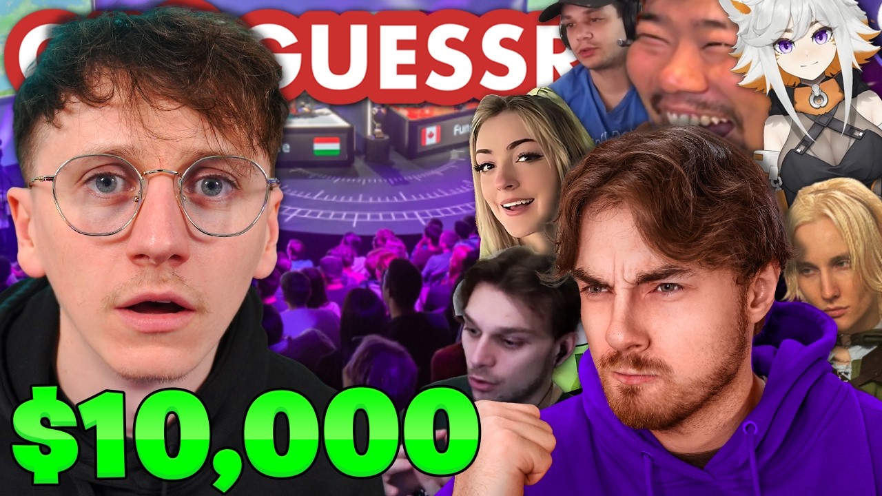 I Competed in my FIRST Geoguessr Tournament ($10,000 prize)