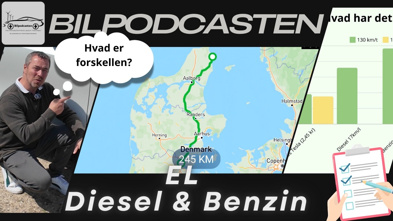 Elbil vs. dieselbil vs. benzinbil: Chokerende besparelser afsløret!