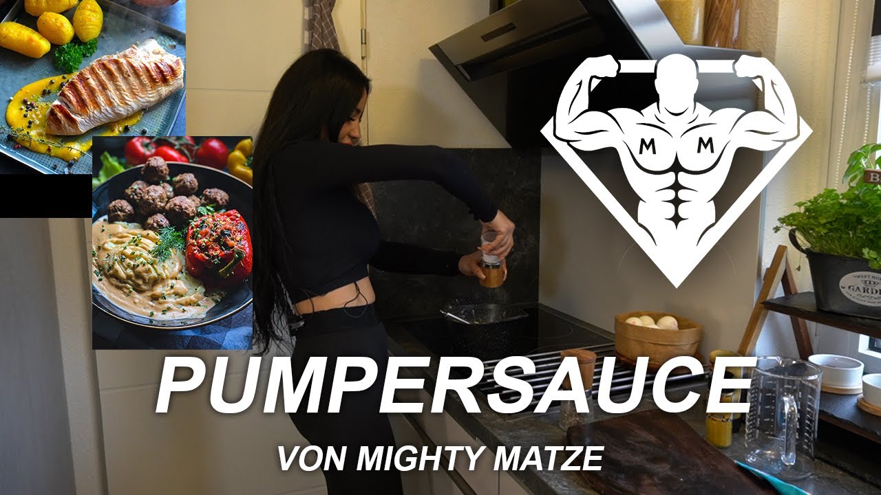 Bodybuilding Essen schmackhaft gemacht - meine Pumpersauce