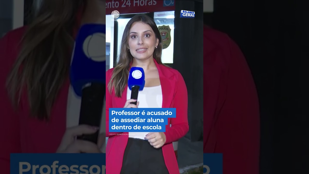 Professor &eacute; acusado de assediar aluna dentro de escola #shorts #balancogeral