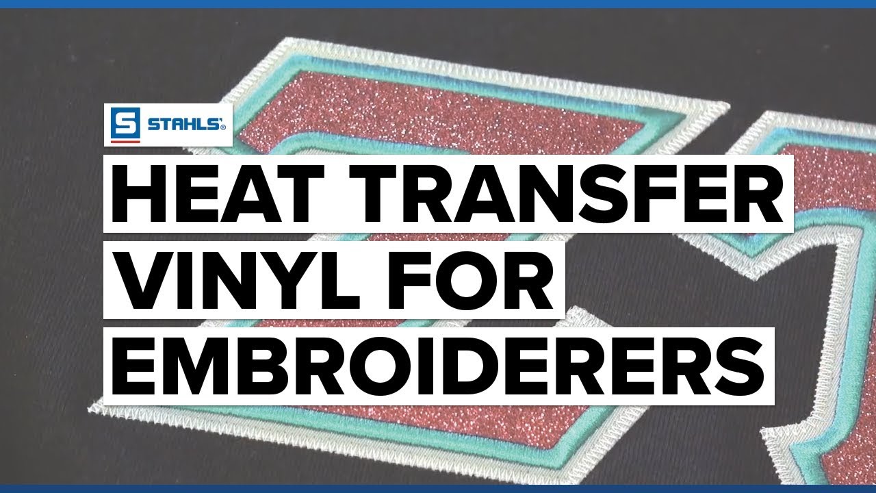 Different Types of HTV for Embroidery