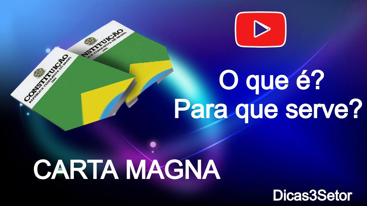 Dicas3setor - Carta Magna! 1988