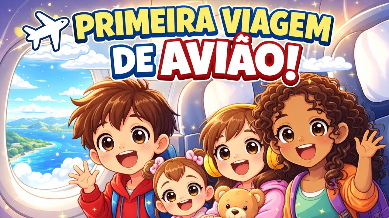 PRIMEIRA VEZ ANDANDO DE AVIÃO 😱✈️ Foi Pura Emoção! ❤️