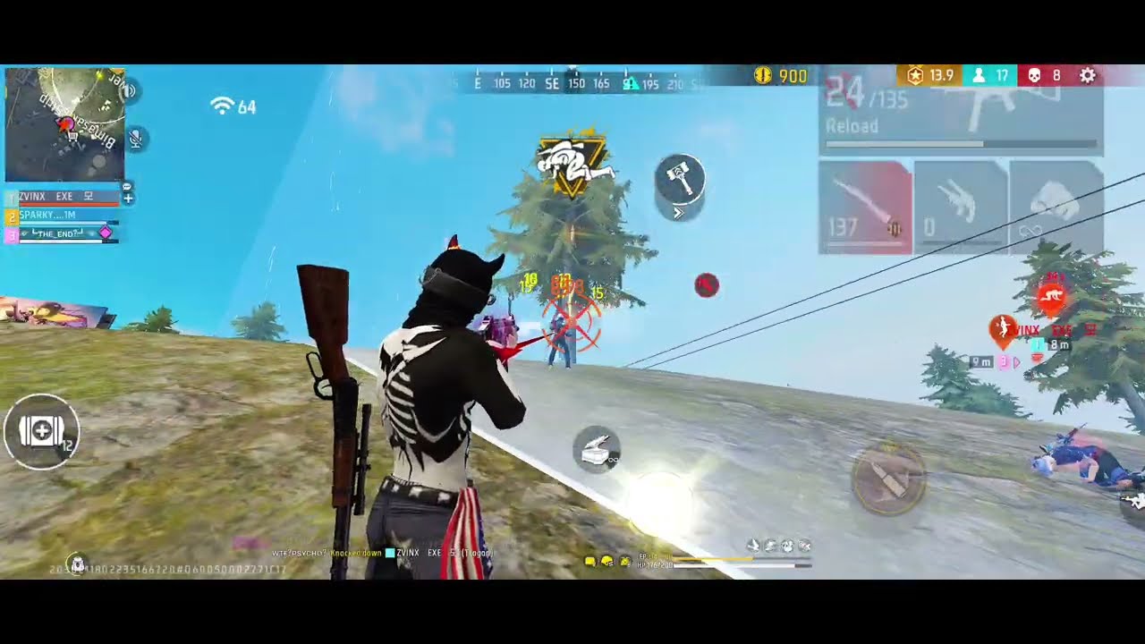 DUO VS SQUAD Full Gameplay 💀 000.03% Mobile 📱 Player POCO X6 PRO 💪
