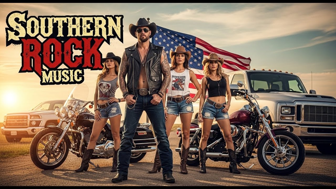 Outlaw Country Rock Mix &ndash; Southern Vibes & Rebel Guitars