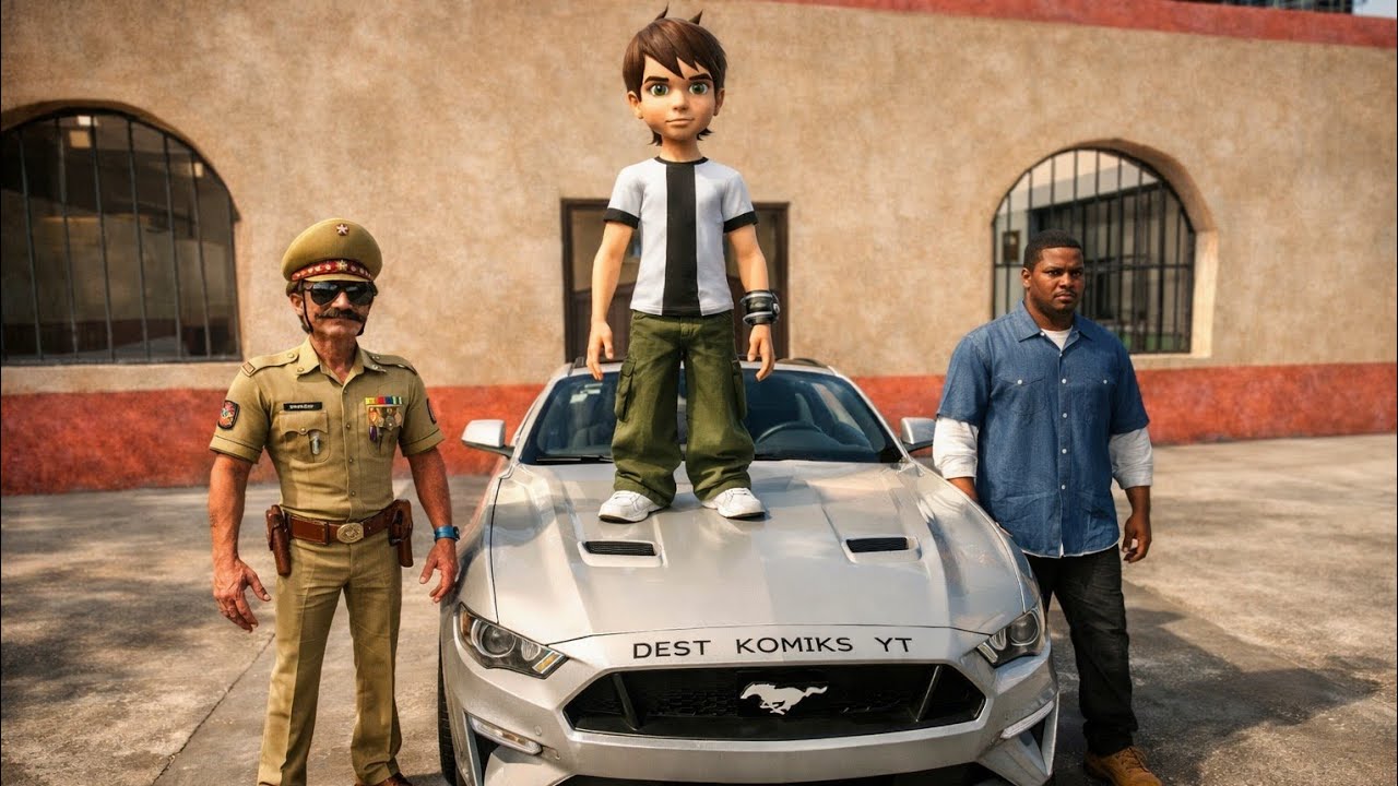 Franklin, Ben 10, Chingam Sir and Gt Car  💯Indian Theft Auto Game 😱|  KhinchiGamerz 😇 हिन्दी 