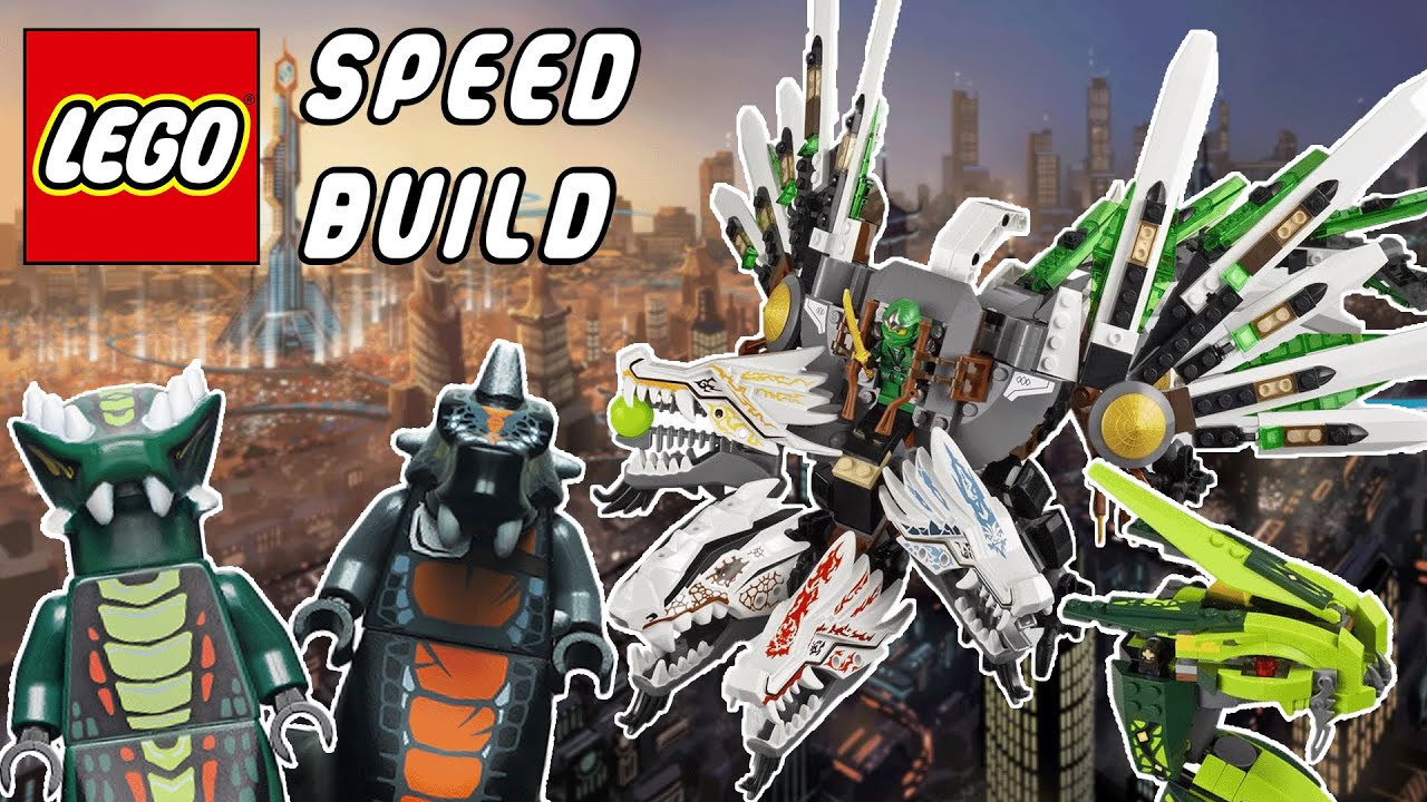 IT'S EPIC!!! Lego Epic Dragon Battle Speed Build | Set 9450