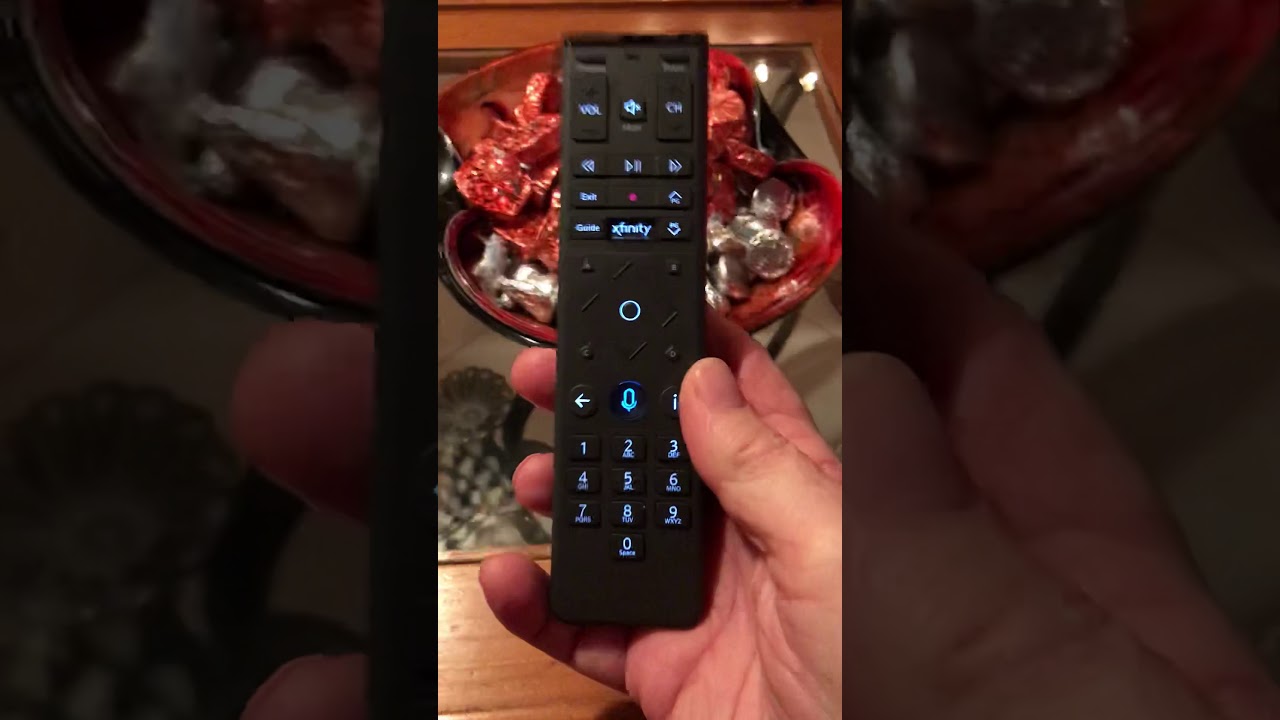 Accidentally pushed TV signal button on my XR15 remote