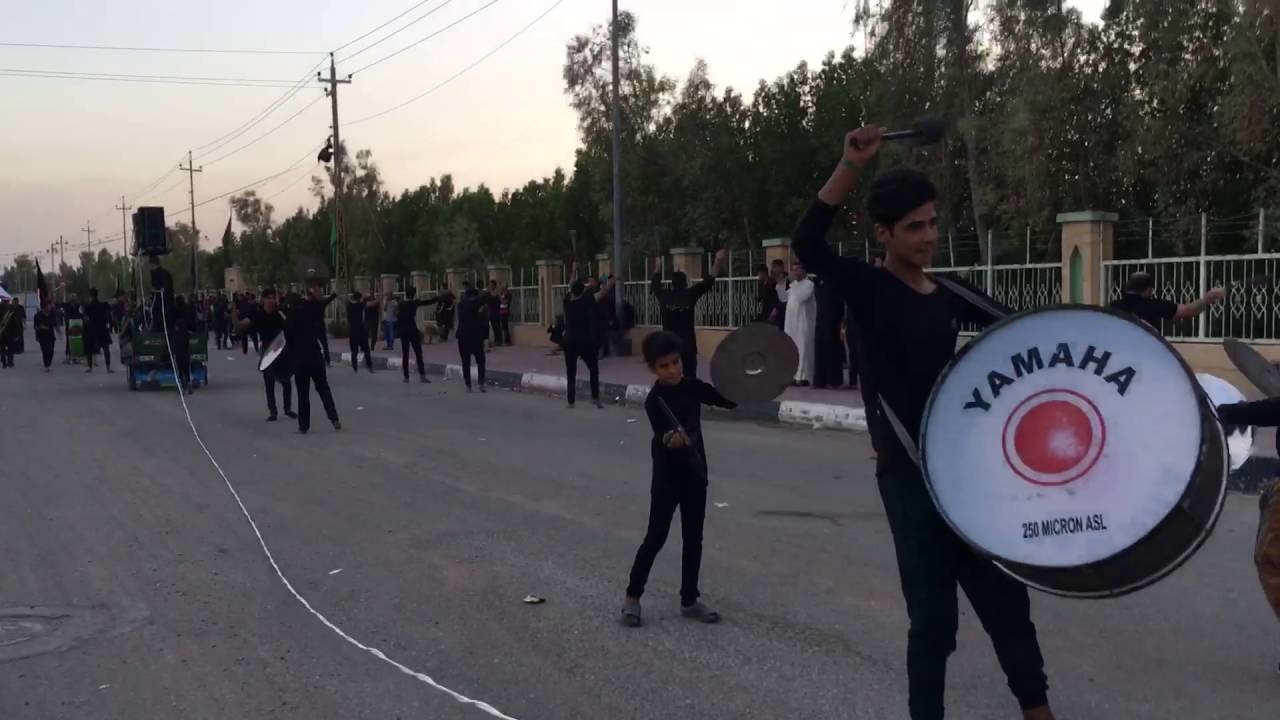 موكب زنجيل انصار الزهراء القرنه 2