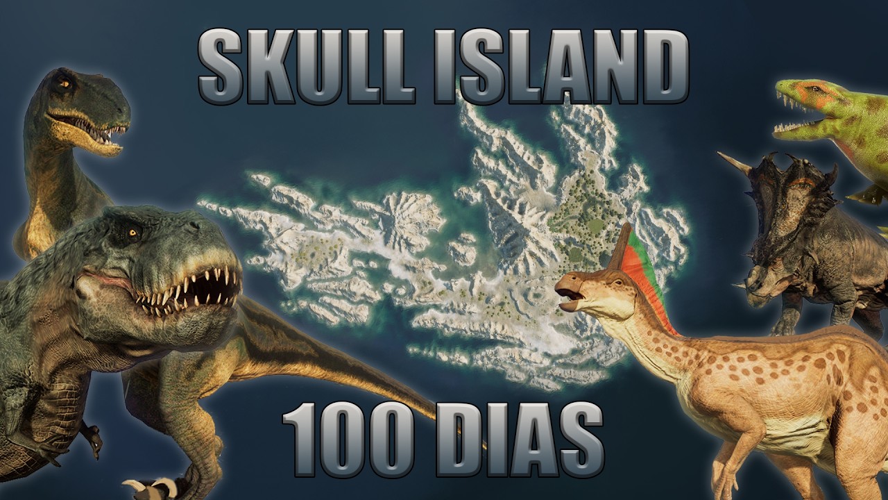 100 Days in the Skull Island Ecosystem (2005) | Jurassic World Evolution 2 Cinematic Gameplay