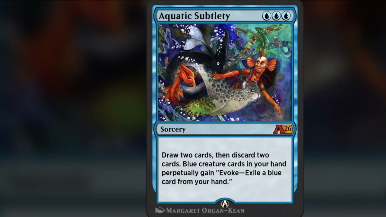 Historic Card Review: Aquatic Subtlety | MTG Arena
