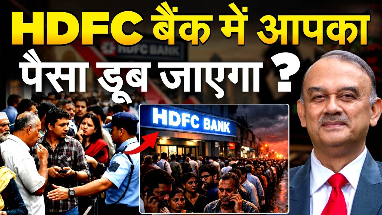 HDFC बैंक में आपका पैसा डूब जाएगा ? Atanu Chakraborty