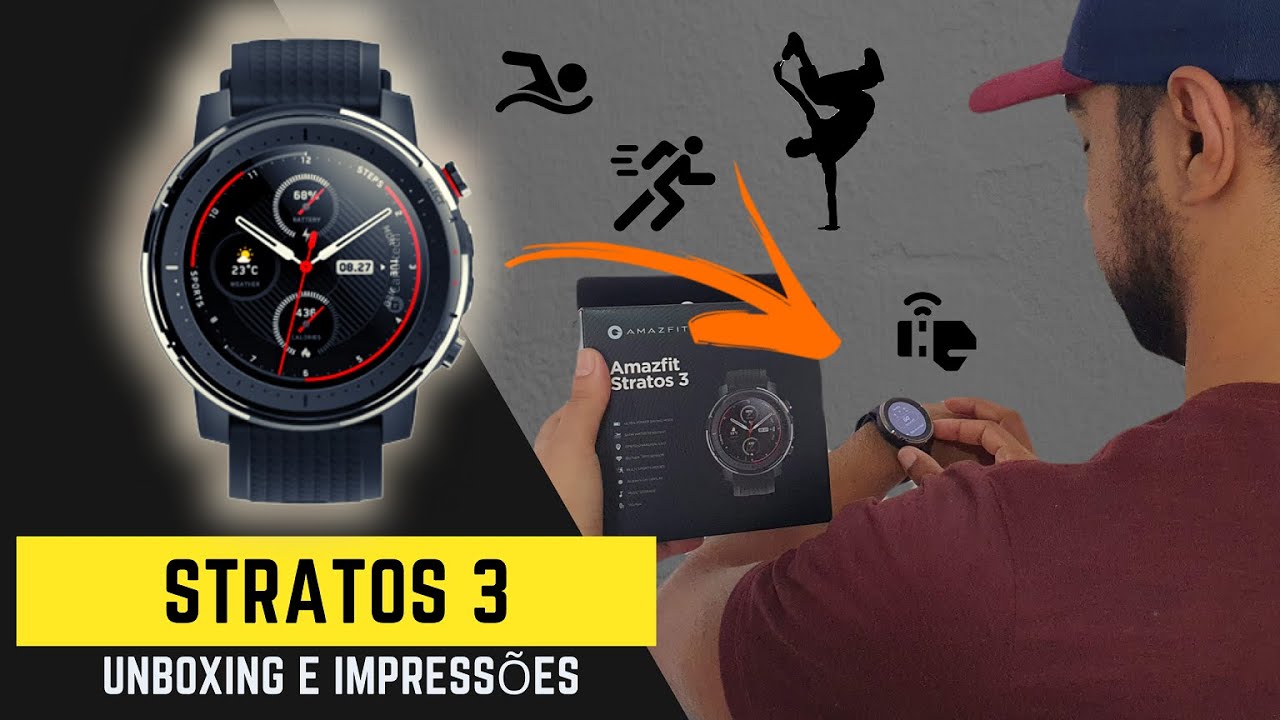 STRATOS 3 - RELOGIO DEFINITIVO PARA ESPORTES