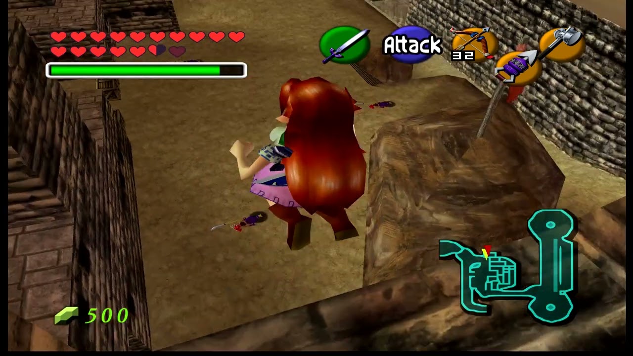 TLoZ - Ocarina of Time [Malon Mod] #12 - Gerudo Fortress & Haunted Wasteland