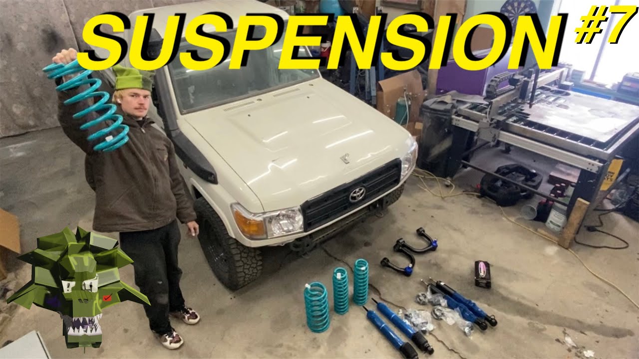 LAND CRUISER GETS NEW SUSPENSION
