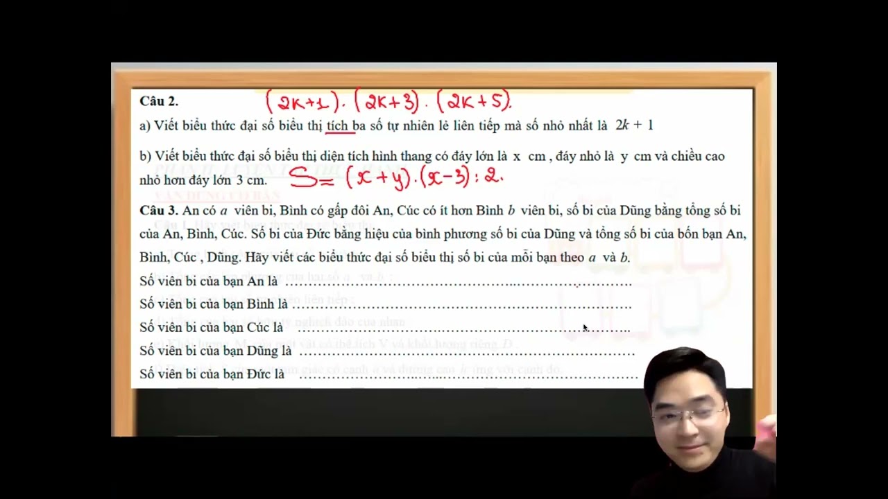 Toán 7 - Biểu Thức Đại Số [Cực Hay] |Thầy Sơn TopMath