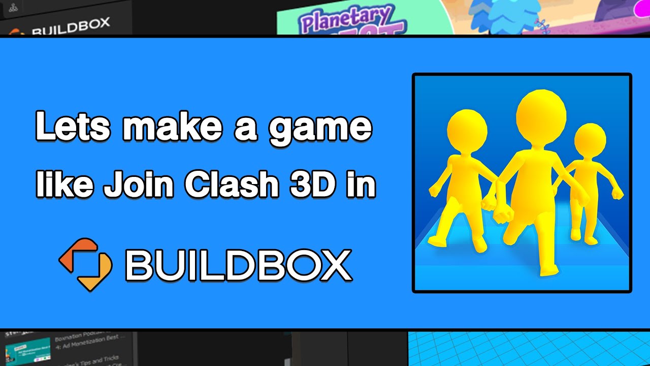 Lets make a game type like Join Clash 3D in Buildbox