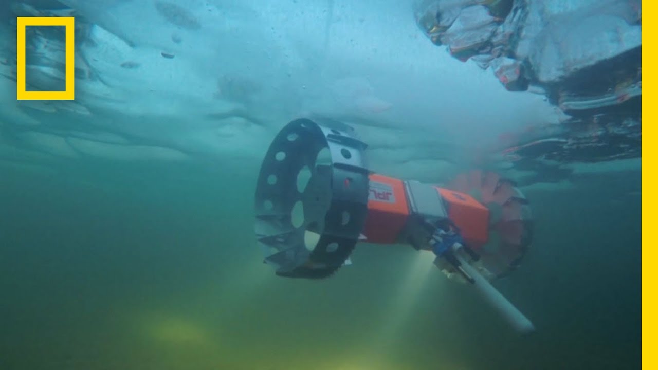 Testing a Space Rover Under Alaskan Ice