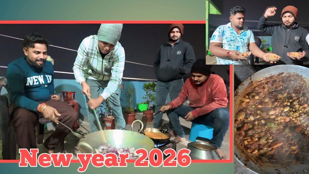 2026 New year Bhoji ରେ କଣ ହେଲା ? #food #vlogs 